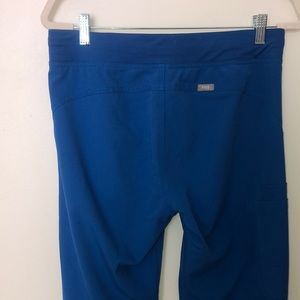 FIGS Kade Cargo Scrub Pants 
Royal Blue Size Small